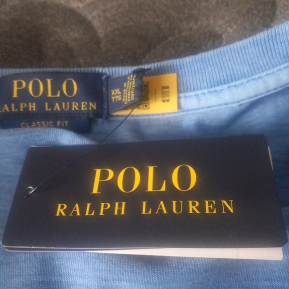 Polo Ralph Lauren Shirt Mens XXL Classic Fit Color Blue Polo NWT - Picture 6 of 9
